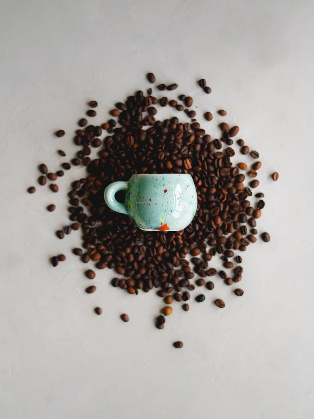 Regenbogen-Kaffeetasse